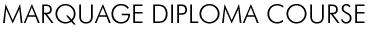MARQUAGE DIPLOMA COURSE